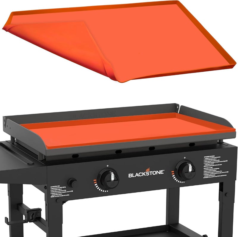 OZG 28" Premium Silicone Griddle Mat for Blackstone 28 Inch Grill, Heavy Duty Food Grade Silicone Griddle Cover, Keep Your Grill Clean and Rust-Free All Year Long - Image 1